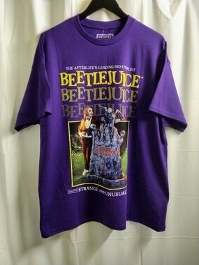 BEETLE JUICE  Graphic Tee - Purple